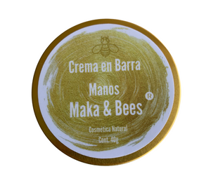 Crema Sólida Para Manos Maka & Bees