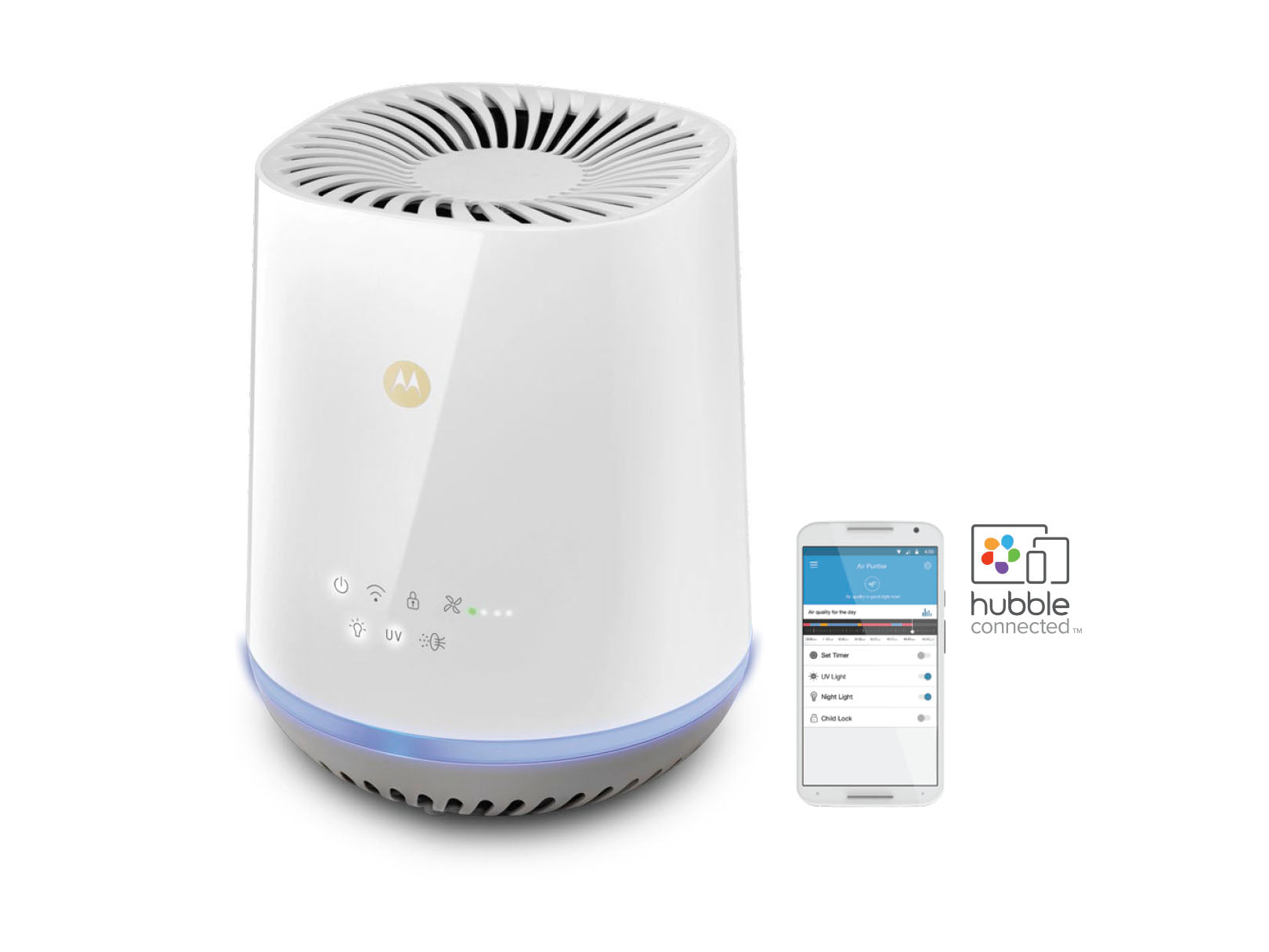 Purificador De Aire Smart Nursery Motorola Mbp 87sn